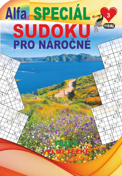 Sudoku speciál pro náročné 3/2025 Sudoku speciál pro náročné 3/2025
