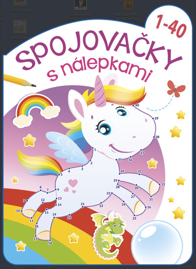 Spojovačky s nálepkami 1 - 40 (CZ/SK vydanie)