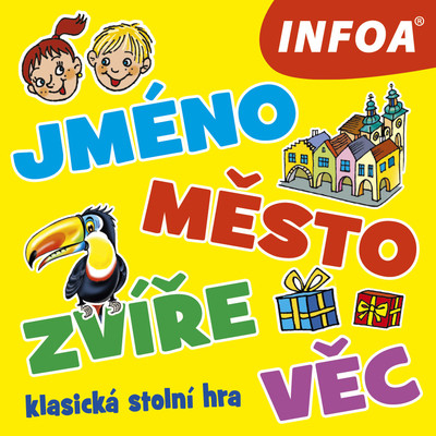 Krabicová hra - Jméno, město, zvíře, věc