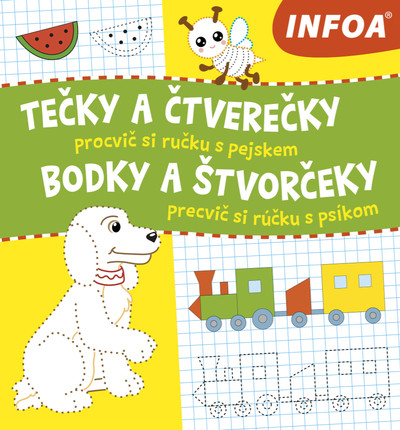 Tečky a čtverečky - Procvič si ručku s pejskem