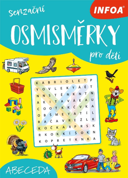 Senzační osmisměrky pro děti - Abeceda