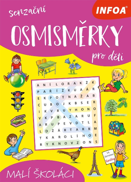 Senzační osmisměrky pro děti - Malí školáci