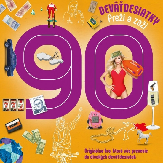 Deväťdesiatky - spoločenská hra Deväťdesiatky - spoločenská hra