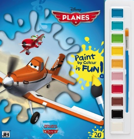Paint by colour is fun! Planes