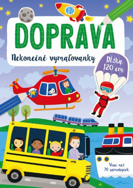 Nekonečné vymaľovanky - Doprava Nekonečné vymaľovanky - Doprava