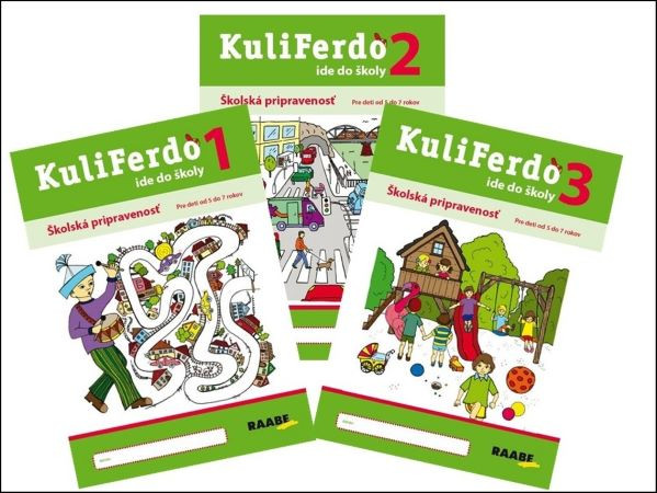 Kuliferdo ide do školy (komplet 1 - 3)