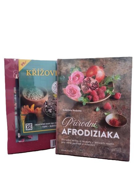 Balíček Přírodní afrodiziaka + křížovky s tužkou Balíček Přírodní afrodiziaka + křížovky s tužkou