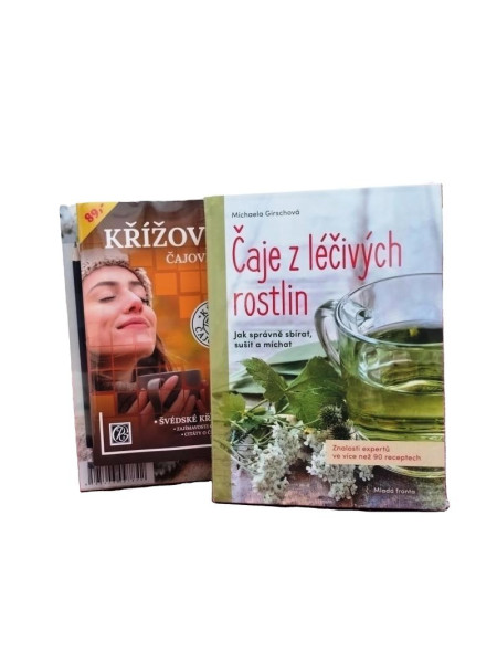 Balíček Čaje z léčivých rostlin + křížovky s tužkou Balíček Čaje z léčivých rostlin + křížovky s tužkou