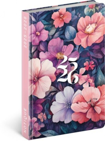 NOTIQUE 18-mesačný diár Petito – Kytica 2025/2026, 11 x 17 cm NOTIQUE 18-mesačný diár Petito – Kytica 2025/2026, 11 x 17 cm