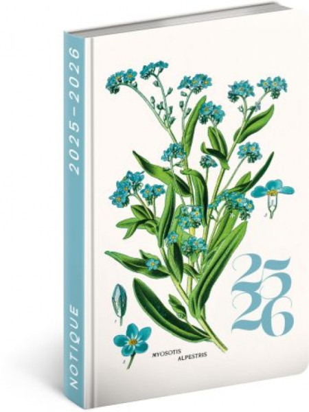 NOTIQUE 18-mesačný diár Petito – Herbár 2025/2026, 11 x 17 cm NOTIQUE 18-mesačný diár Petito – Herbár 2025/2026, 11 x 17 cm