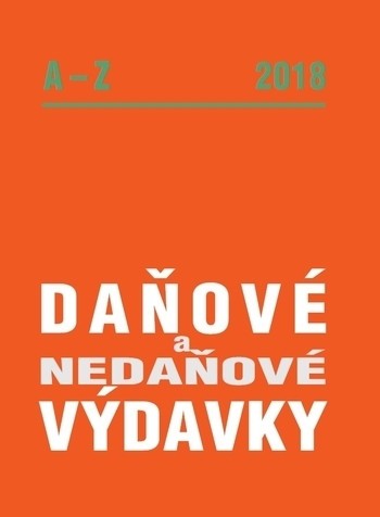 Daňové a nedaňové výdavky A-Z 2018