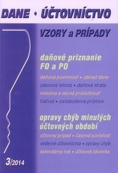 Dane, účtovníctvo 3/2014 Dane, účtovníctvo 3/2014