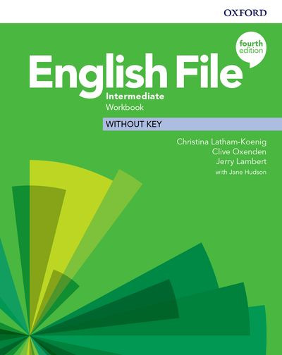 New English File 4th Edition Intermediate Workbook without Key