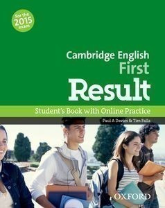 Cambridge English First Result Student's Book + Online
