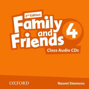 Family and Friends 2nd Edition 4 CDs (2) Family and Friends 2nd Edition 4 CDs (2)