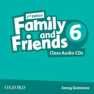 Family and Friends 2nd Edition 6 CDs (2) Family and Friends 2nd Edition 6 CDs (2)
