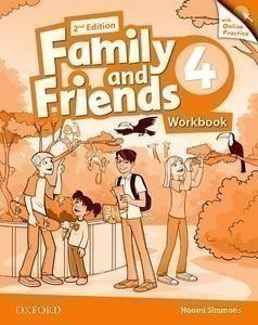 Family and Friends 2nd Edition 4 Workbook + Online