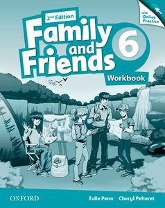 Family and Friends 2nd Edition 6 Workbook + Online Family and Friends 2nd Edition 6 Workbook + Online