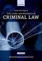 Smith and Hogan Criminal Law
