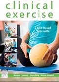 Clinical Exercise Clinical Exercise