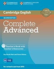 Complete Advanced 2nd Edition Teacher's Book Complete Advanced 2nd Edition Teacher's Book