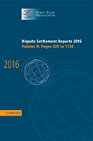 Dispute Settlement Reports 2016 Dispute Settlement Reports 2016