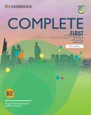 Complete First 3rd Edition Workbook with Answers with Audio Complete First 3rd Edition Workbook with Answers with Audio