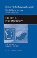 Delivery After Previous Cesarean Delivery After Previous Cesarean