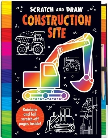 Construction site - Scratch and Draw Construction site - Scratch and Draw