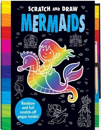 Mermaids - Scratch and Draw Mermaids - Scratch and Draw