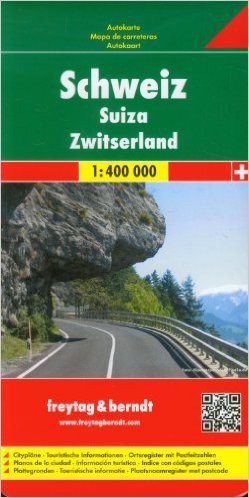 Automapa Švýcarsko 1:400 000 Automapa Švýcarsko 1:400 000