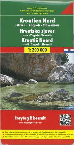 Automapa Chorvatsko sever 1:200 000