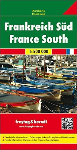 Frankreich Süd / France South 1:500 000