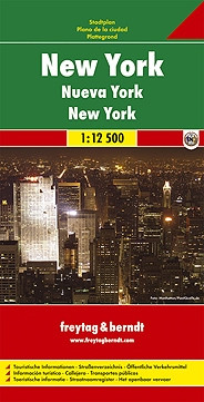 Plán města New York 1:12 500 Plán města New York 1:12 500