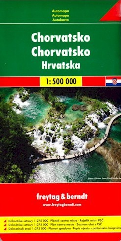 Automapa Chorvatsko 1:500 000 Automapa Chorvatsko 1:500 000