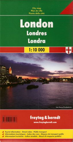 Plán města Londýn 1:10 000 Plán města Londýn 1:10 000