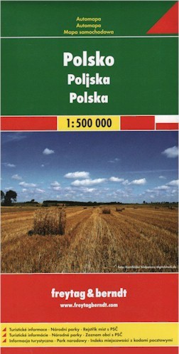 Automapa Polsko 1:500 000 Automapa Polsko 1:500 000