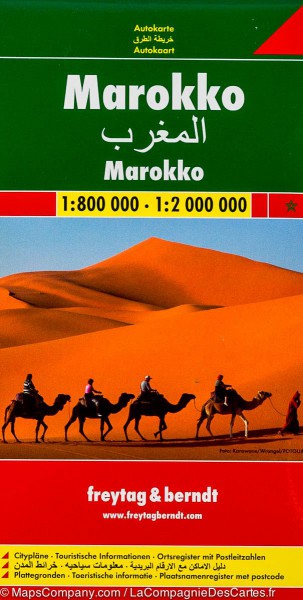 Automapa Maroko 1:800 000 Automapa Maroko 1:800 000
