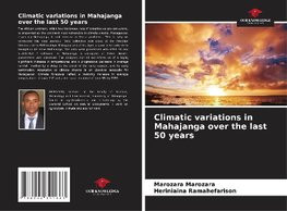 Climatic variations in Mahajanga over the last 50 years
