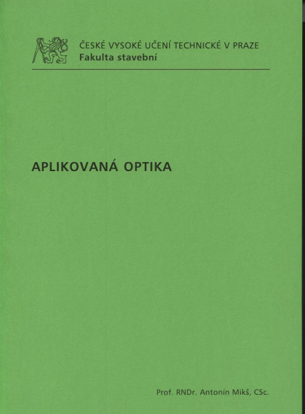 Aplikovaná optika Aplikovaná optika