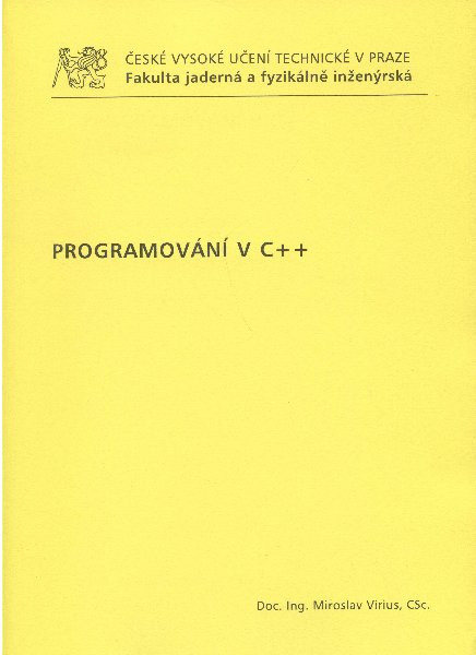 Programovani v C ++ Programovani v C ++