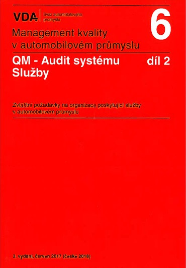 Management kvality v automobilovém průmyslu VDA 6 díl 2