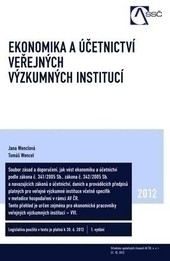Ekonomika a účetnictví veřejných výzkumných institucí Ekonomika a účetnictví veřejných výzkumných institucí