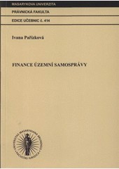 Finance územní samosprávy Finance územní samosprávy