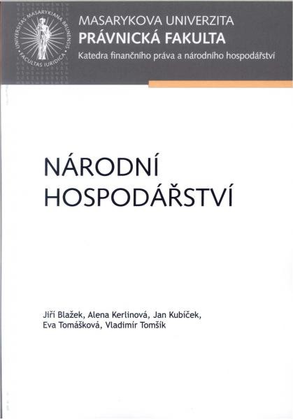 Národní hospodářství Národní hospodářství