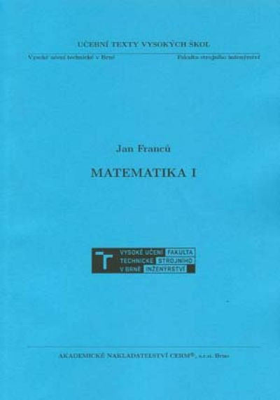 Matematika I