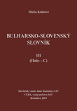 Bulharsko-slovenský slovník III.