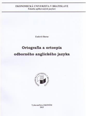 Ortografia a ortoepia odborného anglického jazyka