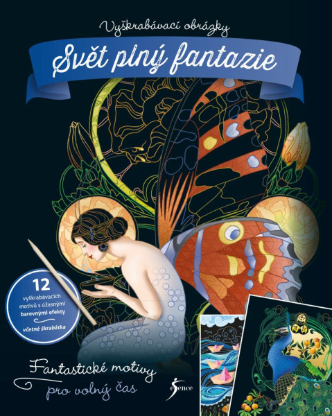 Vyškrabávací obrázky: Svět plný fantazie Vyškrabávací obrázky: Svět plný fantazie