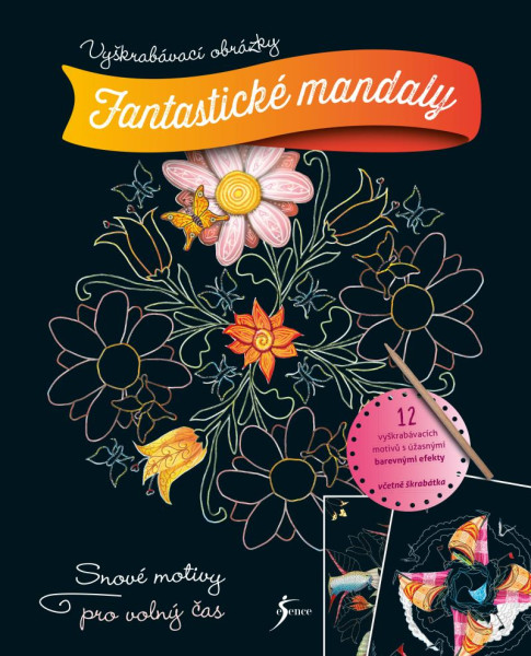 Vyškrabávací obrázky: Fantastické mandaly Vyškrabávací obrázky: Fantastické mandaly